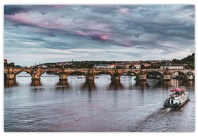 Tablou cu Vltava (90x60 cm)