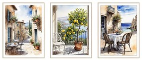 Tablouri 3 buc. 30x40 cm Tuscany – knor