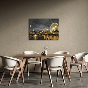 Tablou carusel în amurg (70x50 cm)