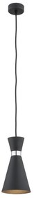 Pendul modern metalic stil industrial LUKKA negru