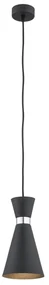 Pendul modern metalic stil industrial LUKKA negru