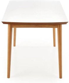 OFERTA Masa extensibila de sufragerie NARPES cu finisaj stejar lefkas 90(190)x80x75 cm II. calitate