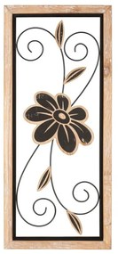 Decorațiune de perete din metal 26x60 cm Koman – Mauro Ferretti