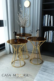 MASUTA CAFEA / DECOR/AURIU/ARGINTIU