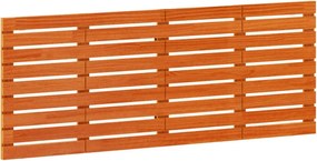 vidaXL Tăblie de pat pentru perete, 166x3x63 cm, lemn masiv de pin
