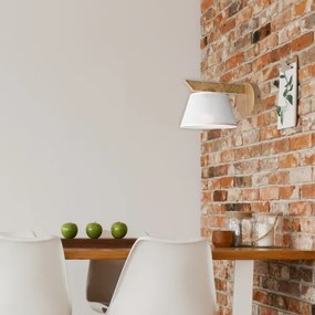 Aplica de perete ANTONIO 1xE14/40W/230V stejar