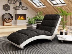 Fotoliu relax tapițat Laresa (piele ecologică Soft 017 + Lawa 06). 1060824