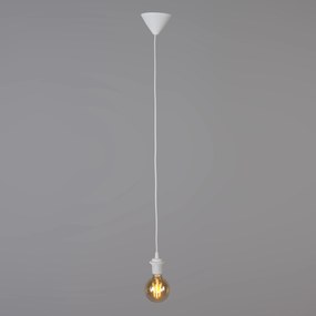 Set de 4 lămpi suspendate retro colorate 45 cm - Granny