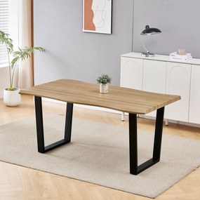 Masă sufragerie Hombros 2 (stejar sălbatic) (pentru 6 persoane). 1120712