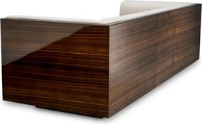 Canapea design LUX, Furnir de eucalipt lucios, Sebastian, 119412 HZ