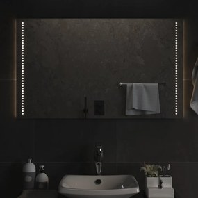 Oglinda de baie cu LED, 100x60 cm 1