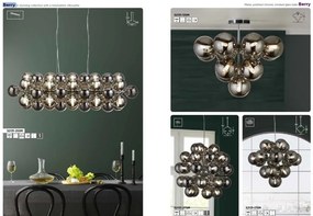 Lustra aplicata moderna cu 13 surse de lumina Berry