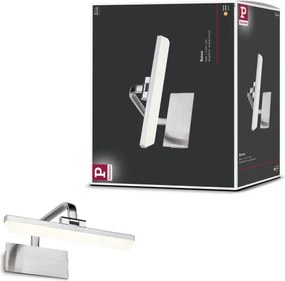 Paulmann 95571 - Lampă LED RENAN 6W pentru tablouri, 230V, 30 cm, crom mat