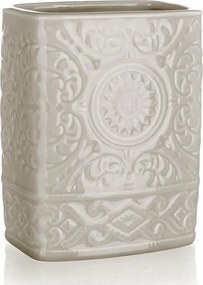BRILANZ Pahar pentru periuţe de dinţi din ceramică, gri-bej