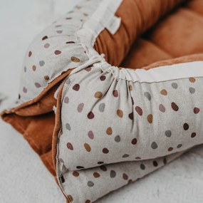 Babynest Brown Dots