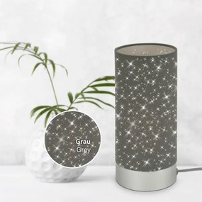 Lampă de masă STARRY SKY 1xE14/25W/230V gri Briloner 7028-014