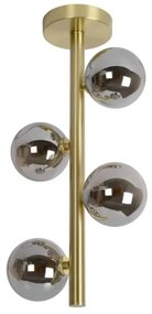 Lustră pe tijă Lucide 45174/04/02 TYCHO 4xG9/28W/230V auriu