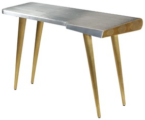 Birou de scris aviator vintage, stil aviatie, 120x60x76 cm