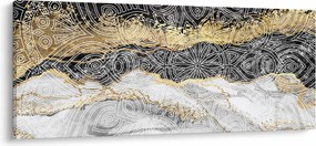 Tablou - Mandala în marmură (120x50 cm)