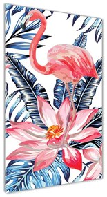 Tablou Printat Pe Sticlă Flori Hawaii