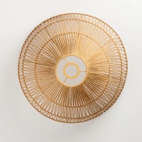 Brilagi - Lustră LED suspendată pe cablu CERIA BOHO, 1xE27/40W/230V, Ø 50 cm, maro