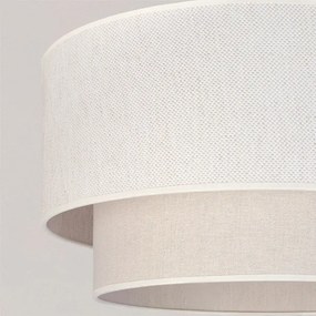 Brilagi - Pendul LED pe cablu BOHO ECO 1xE27/10W/230V Ø 40 cm crem