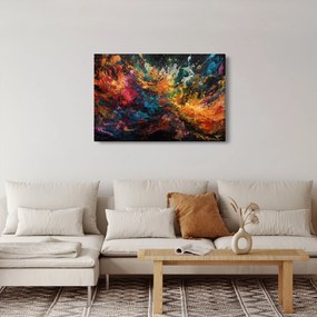 Tablou - Abstracția culorilor II. (90x60 cm)