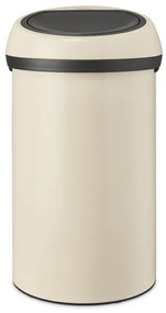 Cos de gunoi Brabantia Touch Bin 1005510, 60 L, Deschidere lina si silentioasa, Bej