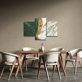 Tablou - Marmură verde N⁰1 (90x60 cm)