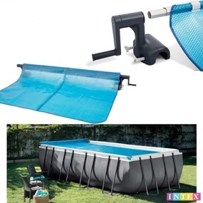 Dispozitiv de ridicare pentru copertine solare pentru piscine INTEX