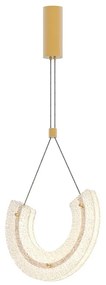 Lustra, Pendul LED, Modern, Aluminiu, Auriu, Deco