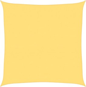 vidaXL Pânză parasolar, bej, 5x5 m, HDPE, 160 g/m²