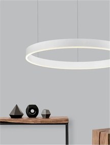 Lustra LED dimabila design circular MOTIF D-80cm