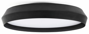 Lustra / Plafoniera LED design modern slim SHOKU 60cm negru
