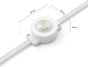 Philips Hue FESTAVIA ghirlandă LED RGBW reglabilă pentru exterior, 32 LED, 18 m, IP65