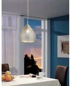 Eglo 49768 - Lampă suspendată MELILLA 1xE27/60W