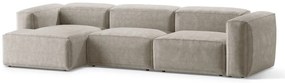 Coltar 4 locuri Bergamo velur reiat L344 cm