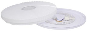 Plafonieră albă LED 38x38 cm Sunny – Candellux Lighting