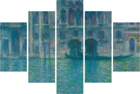 Tablou - Claude Monet, Palazzo da Mula, Venice, reproducere (150x105 cm)