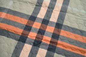 Cuvertura de pat PLAIDORY HEXAGON, verde Dimensiune: 170 x 220 cm