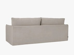 Canapea Boho catifea cu husa detasabila L223 cm