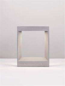 Stalp LED mic pentru exterior design modern IP65 Cairo gri