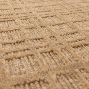 Covor bej țesut manual din amestesc de lână 120x170 cm Thatch Honey – Asiatic Carpets