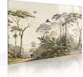 Tablou pe sticlă - Pădurea tropicală amazoniană (70x50 cm)
