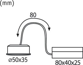 Modul dimabil LED/6W NOVA 230V 4000K Paulmann 93079