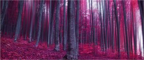 Tablou - Pădurea roz (120x50 cm)