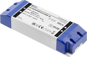 Transformator Pro+ GTV pentru bandă LED, 100W, 24V, IP20 100 W, 24 V, Plastic