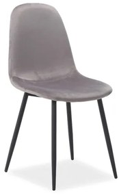 Scaun de sufragerie Fannie (Gri + Negru). 1050171