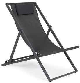 Șezlong gri inchis, Taylor, Bizzotto