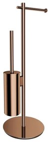 Suport hartie freestanding cu spatiu pentru cupru Omnires Modern Project